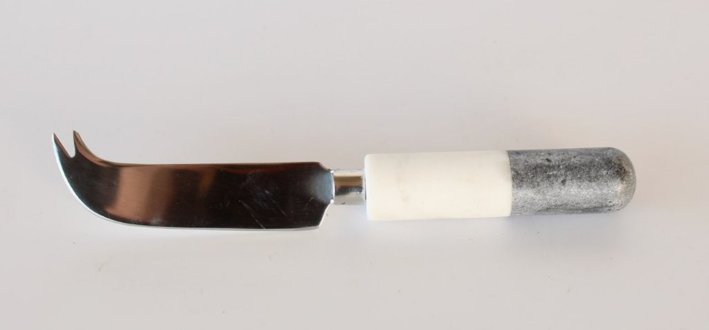 Grey & White Marble Cheese Knife